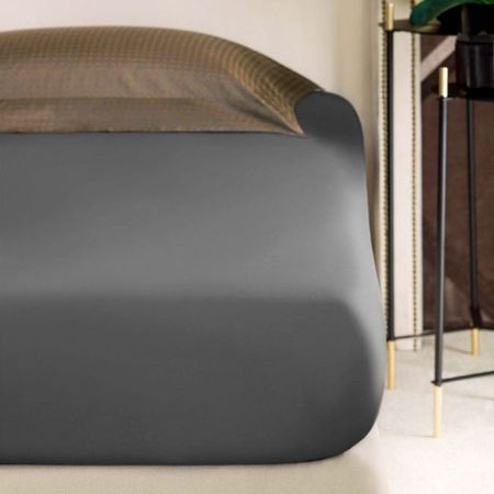 Простыня на резинке Togas Диксон серый 180х200+30 простыня на резинке dome лорено светло серый 180х200 25 см