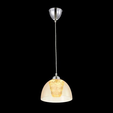 Подвесной светильник Светодиодный Citilux Топаз желтый CL71711 желтый кристалл дымчатый топаз rongde jewelry