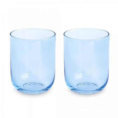 Набор Easy Life стаканов для воды Rainbow голубой 2 шт мочалки для посуды lomberta 2 шт