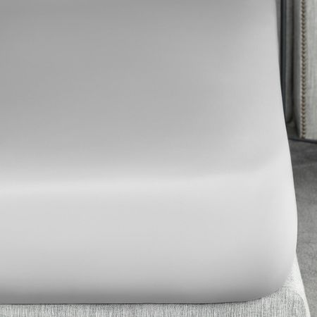 Простыня на резинке Togas Сенса серая 160х200+30 см