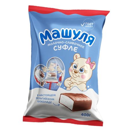 Конфеты Машуля в бельгийском шоколаде 400 г