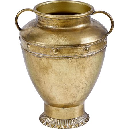 Ваза Glasar с ручками 24х22х29 см бронзовая курильница в стиле старой китайской династии статуя слона благовония горелки богатство