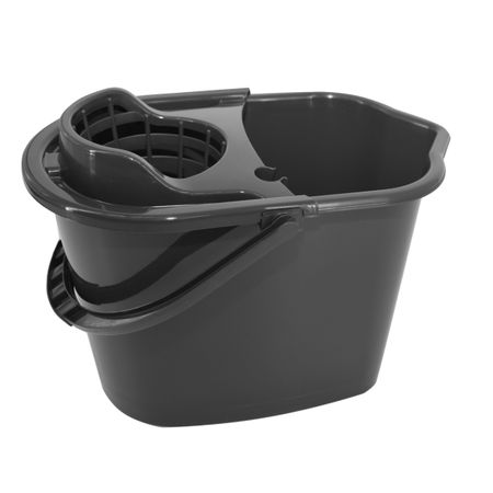 Ведро York с отжимом 10 литров прямоугольное для уборки mr brush ведро 15л овальное с отжимом поломой моп 145см микрофибра