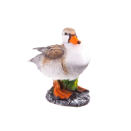 Фигура садовая Уточка с грудкой Тпк полиформ F898 фигура садовая сурикаты трио 41см полистоун
