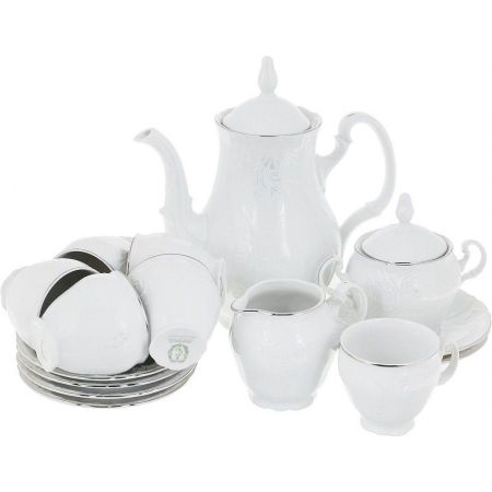 Сервиз кофейный Thun 1794 6 персон 9 предметов Деколь менажница thun 1794 деколь 30 см