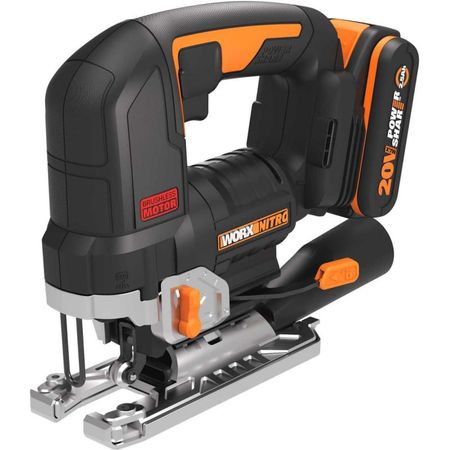 Лобзик WORX 20V бесщеточный аккумуляторный WX542 адаптер для аккумулятора ryobi 18в к пылесосу dyson v6 v7 v8 bside