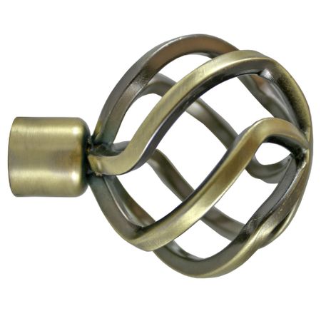 Наконечник d25 ост глобо бронза уп 2шт карниз телескоп 1 рядный ugo loks 160 300см 19мм бронза наконечник завиток арт 580940