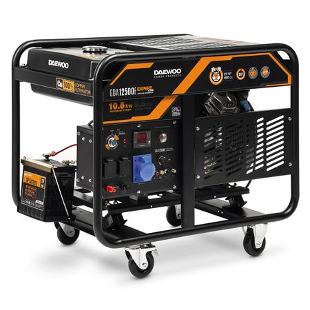 Генератор бензиновый DAEWOO GDA12500E снегоуборщик бензиновый daewoo s 7565