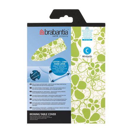 Чехол для гладильной доски Brabantia 124х45см (191480) мини красочные магнитные кнопки для доски магнит с картой сильный магнит канцелярская кнопка для холодильника товары для дома и офиса