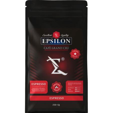 Кофе зерно Epsilonpresso Epsilon Espresso 250 г ikape espresso puck screen v3 фильтр для кофе