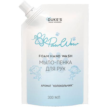 Мыло-пенка для рук Duke's рефил, колокольчик 300 мл винтажный медный брелок колокольчик tpxckz