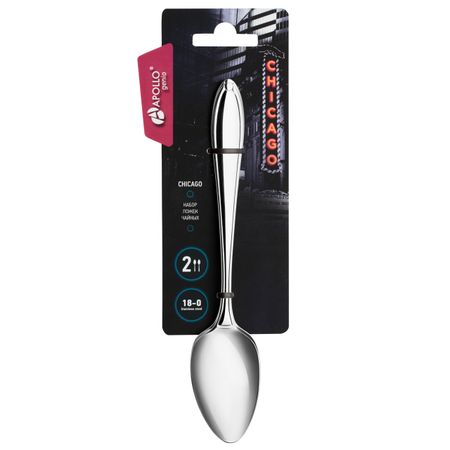 Набор ложек чайных Apollo Genio Chicago 2 шт медные винты chicago 5 100 мм