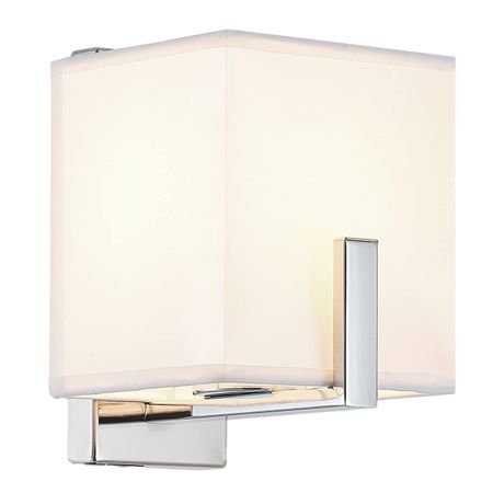 Бра Citilux cl465311 стенли хром+белый черные тканевые абажуры для настольных ламп