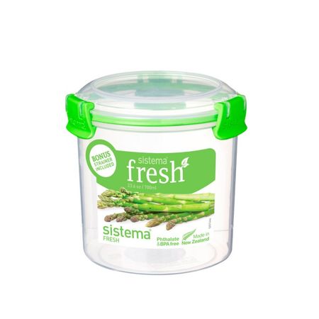 Контейнер Sistema Fresh круглый 700 мл стейк говяжий амт xxl мясника в маринаде охлажденный 800 г