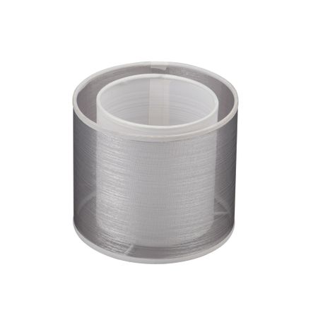 Абажур двойной, цилиндр серый е14, h=130mm, d150 mm, кольцо нижнее Vitaluce прозрачные 3 мм пластиковые абажур протекторы для светодиодов