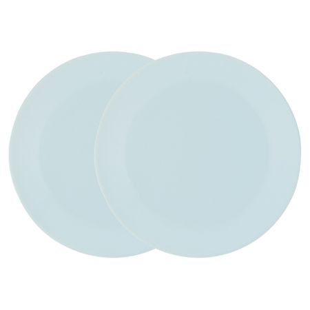 Набор тарелок обеденных Gipfel Ether светло-голубой 26 см 2шт.