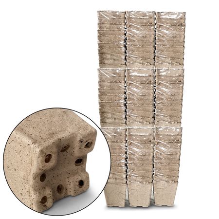 Горшок торфяной Газонсити 95х95х100 мм 90 шт