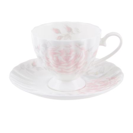 Набор чайный Hatori Шиповник 12 предметов 6 персон 220 мл чашек кофейных hatori грин 150 мл 6 персон 12 предметов