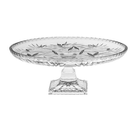 Блюдо для торта Crystal Bohemia Pinwheel 30 см силиконовая форма для торта baroque handlife