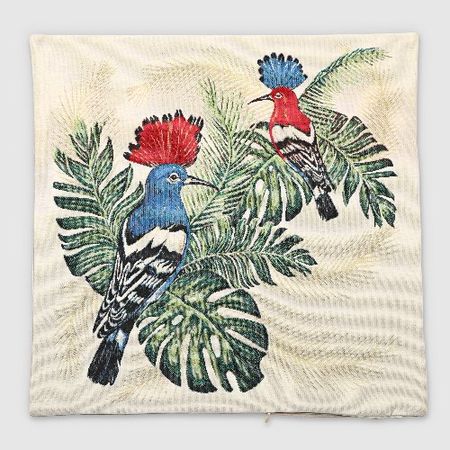 Наволочка Eurotex 44х44 см кремово-зеленый (7721-45) наволочка merry christmas полиэстер хлопок