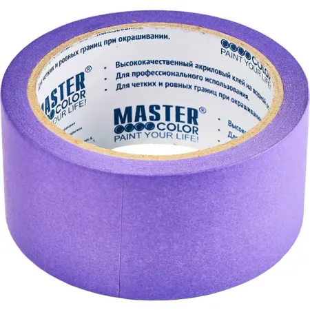 Лента малярная для деликатных поверхностей 48 мм x 25 м лента малярная folsen 38ммх50м арт 02338
