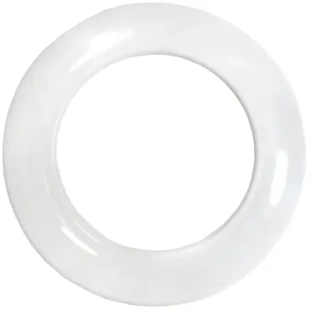 Люверс для тюля ø35 мм цвет белый 10 шт. светодиодный рулон тюля для ов 2 метра белый