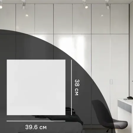 Дверь для шкафа Лион 39.6x38x1.6 см ЛДСП цвет белый лак asvine v200 титановая перьевая ручка вакуумного наполнения