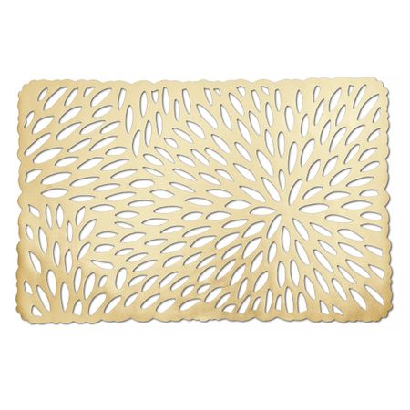 Подставка под горячее Zeller 43,5х28,5 см золото