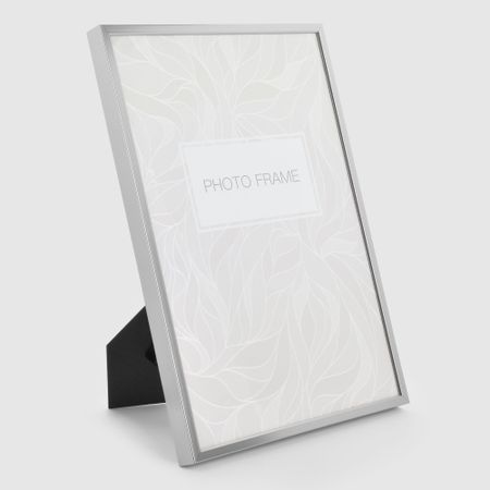 Фоторамка Intco серебристая алюминий 20х30 см ная акриловая фоторамка