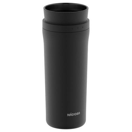 Термокружка Nadoba Juta черная 0,5 л