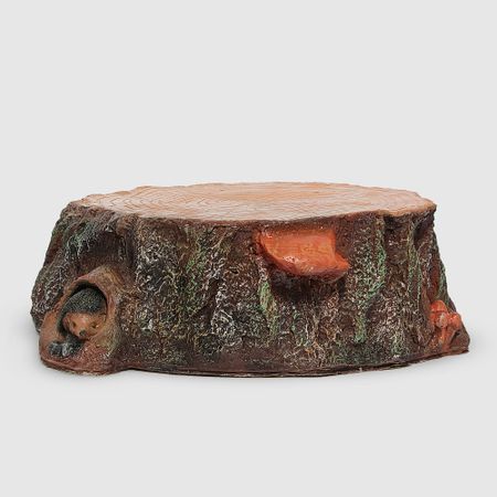 Фигура садовая Тпк полиформ Люк-пень  Н-35 см D-60 см когтеточки yami yami когтеточки когтеточка гофрокартонная березовый пень с пропиткой 28x28x0 25 см