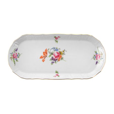 Поднос Thun 1794 Мейсенский букет 37 см