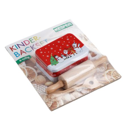 Набор кулинарный Kesper 6 предметов формочки для печенья с котом pla