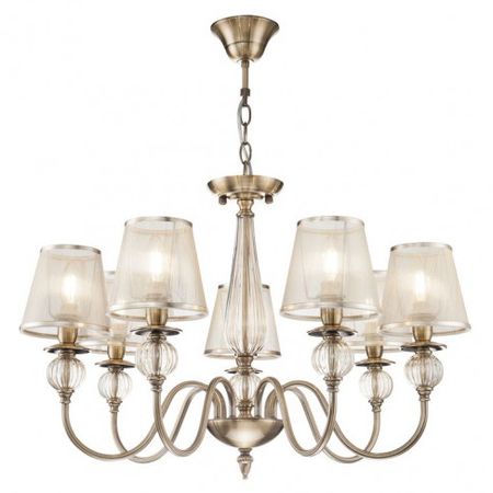 Люстра Freya FR2685PL-07BZ Бронза Антик 7хE14х40W консоль декоративная 150х125х25мм 30кг бронза антик