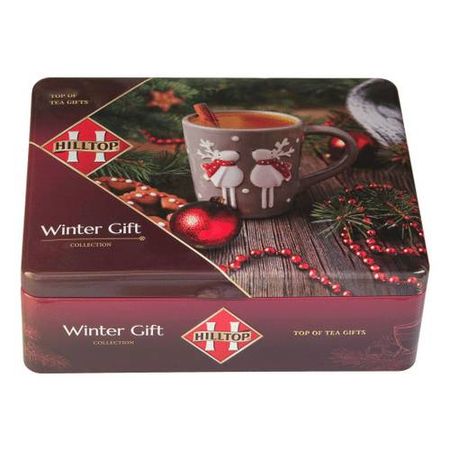 Чай Hilltop Шкатулка новогодний пейзаж, 200 г красный китайский новогодний кулон