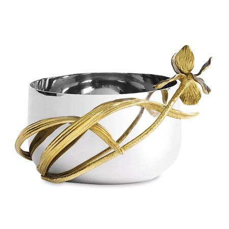 Конфетница Michael Aram Ирис 14 см сталь нержавеющая металлические дозирующие иглы luer lock g1 8 нержавеющая