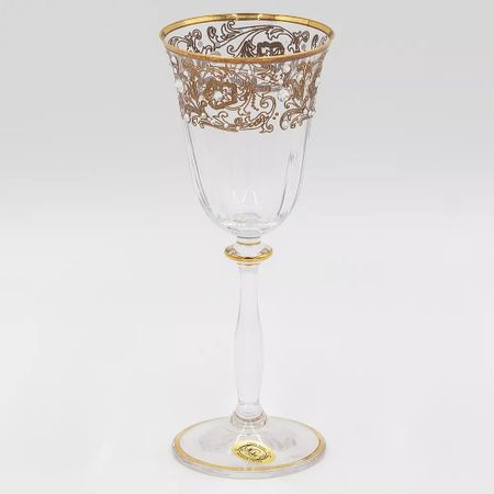 Набор бокалов Nike для белого вина золотистые 185 мл 6 шт venstpow 10 пар золотистые банановые разъемы 4 мм