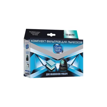 Набор Hepa-фильтров Top house для пылесосов Philips, 4 шт фильтры hepa для роботов пылесосов iboowu smt157
