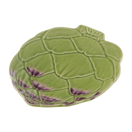 Тарелка десертная Bordallo pinheiro артишок 17см