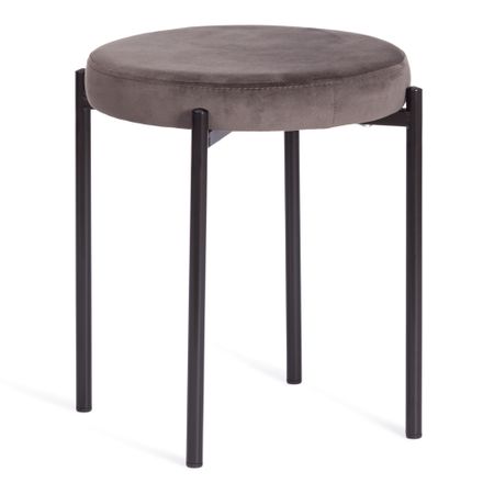 Табурет ТС Revo темно-серый с черными ножками 44х44х47 см 10 шт стоматологические подшипники sr2 d6tln нержавеющая   для sirona t2 revo a200 faro mc1rl