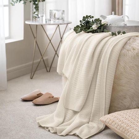 Плед Togas Эллай экрю 130х180 см плед togas маринетти бордовый с экрю 200х210 см