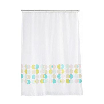 Штора для ванных комнат Eclipse цветной 180Х200  Ridder
