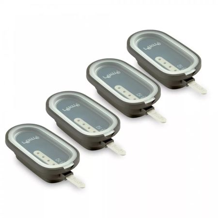 Форма Lekue для мороженого эскимо, 4 шт силиконовая форма для мороженого 3 4 6 8 отверстий