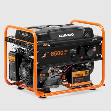 Генератор бензиновый DAEWOO GDA7500E снегоуборщик бензиновый daewoo s 7565