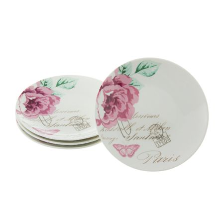 Тарелки 18см набор 4шт Рейвэа деревянные тарелки для суши 50 шт