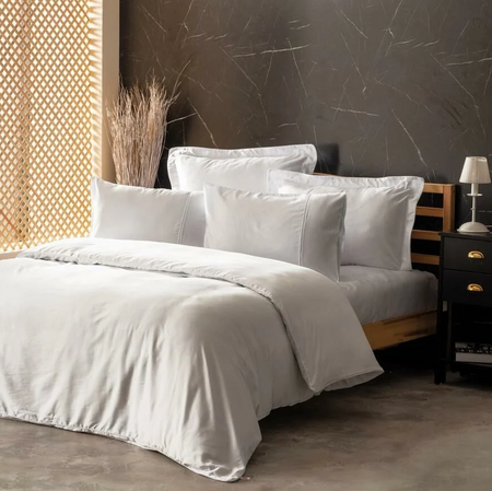 Комплект постельного белья  Cotton Box silky satin Двуспальный 8680108070413 комплект из 10 шт соединителей для микро распылителей talk satisfied