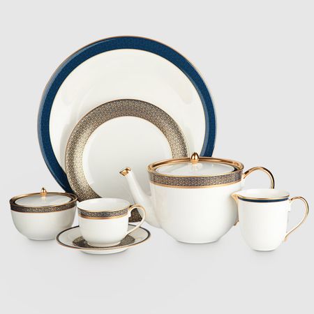 Сервиз чайный Hankook/Prouna Имперор Блю 22 предмета