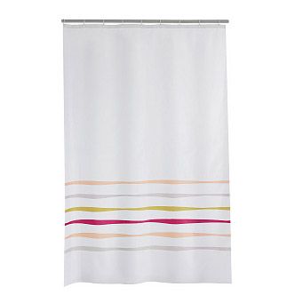 Штора для ванных комнат San Marino цветной 180Х200  Ridder