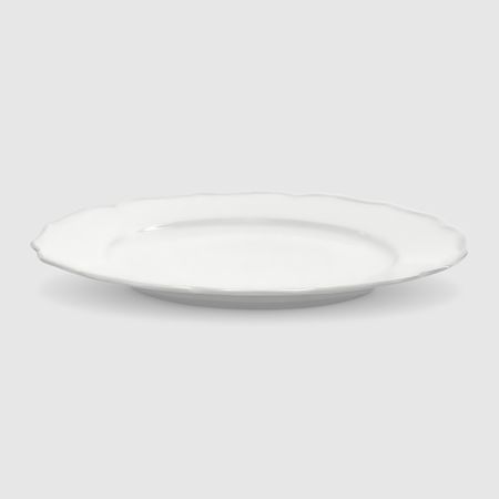 Тарелка Porcelana Bogucice River White 28 см