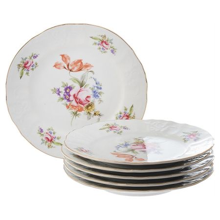 Тарелка десертная Concordia Мейсенский букет 19 см салатник concordia мейсенский букет 25 см круглый